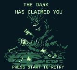 Death screen